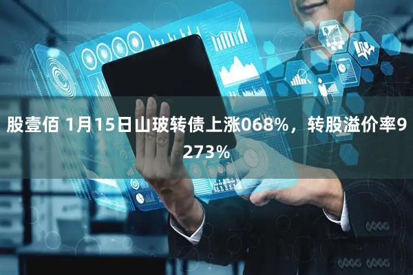 股壹佰 1月15日山玻转债上涨068%，转股溢价率9273%